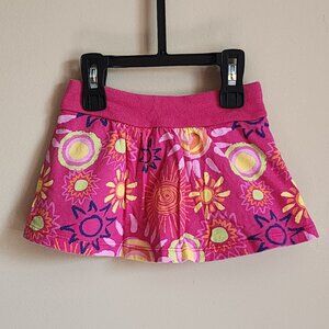 Garanimals Vintage Pink Colorful Skort Size 12 Months